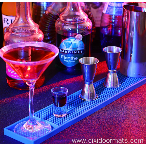 directly supply cheap custom table pvc bar mat